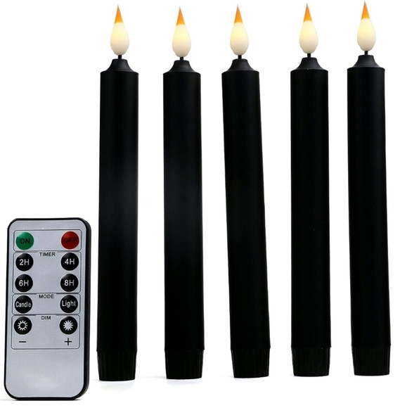 kitch aroma Other 5 Kitch Aroma Black Flameless Candles Stands